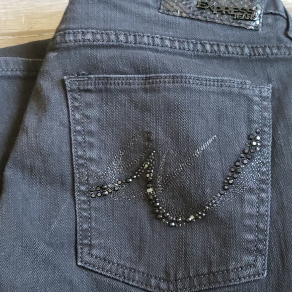 Express mia Black Jeans bling 8 - Picture 3 of 7